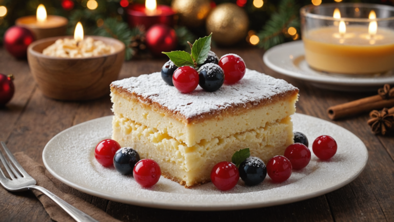 Ecco la ricetta del dolce di Natale leggero che non ti farà ingrassare