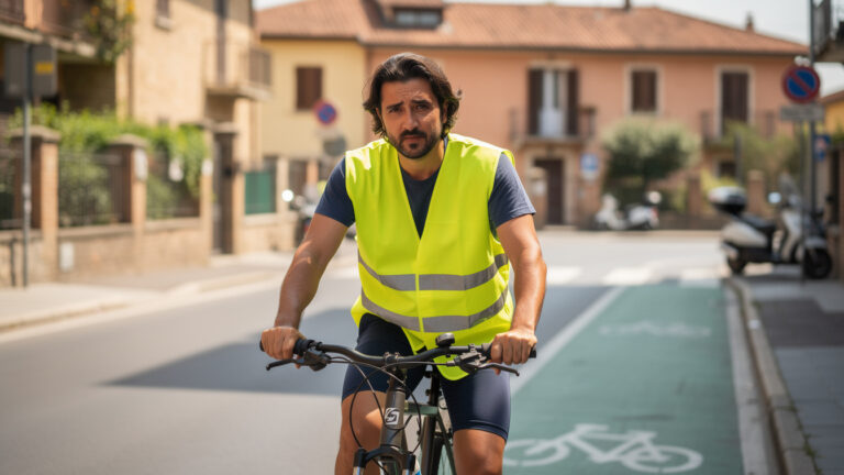 La legge che impone il gilet giallo ai ciclisti: sei in regola?