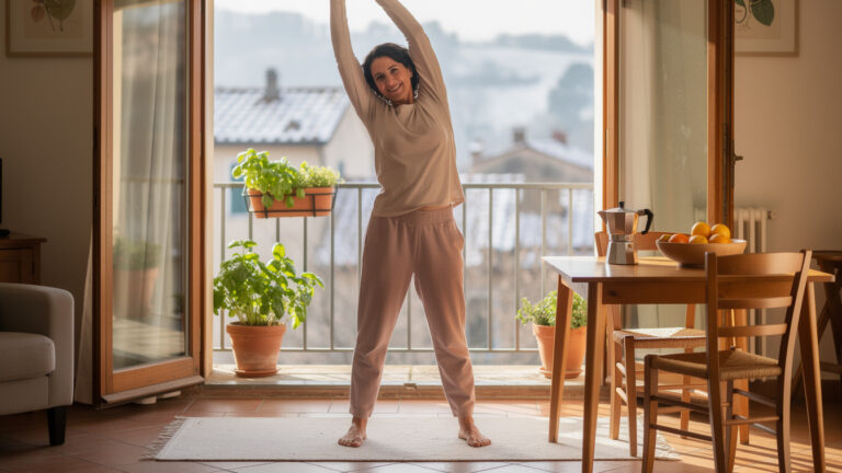 La routine da 5 minuti che previene il mal di schiena da freddo