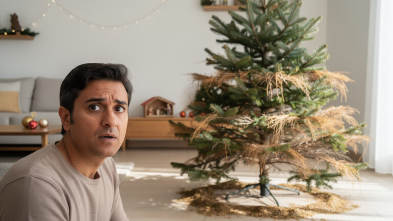 L’errore fatale che fa morire il tuo abete dopo Natale