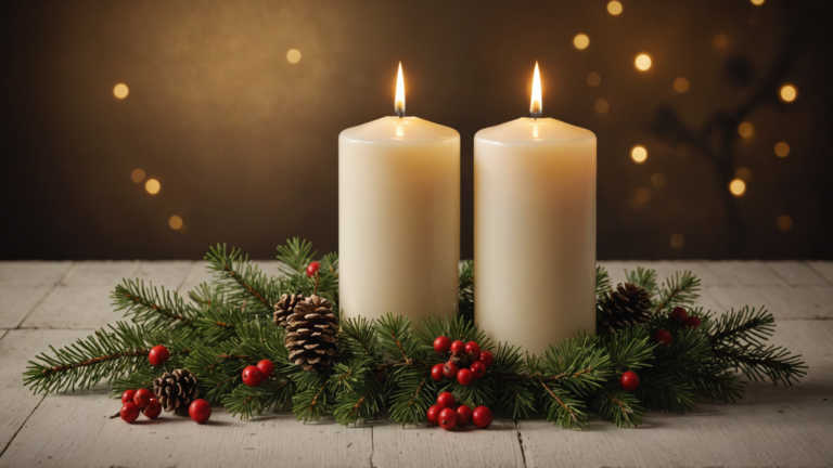 Questo gesto semplice raddoppierà la durata delle tue candele natalizie