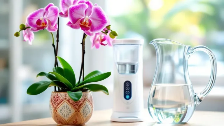 Come ottenere acqua senza calcare per innaffiare le tue orchidee