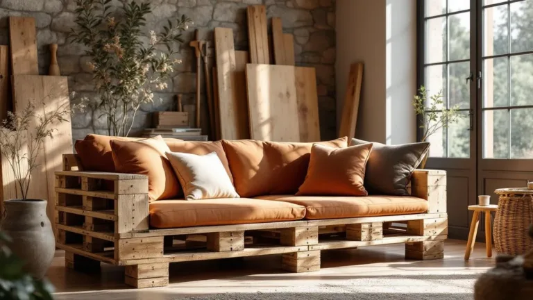 Ho costruito questo divano con pallet in 5 passaggi, il risultato ha stupito tutti