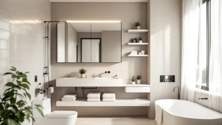 Ho ristrutturato il mio bagno di 3 mq con questi trucchi, ora sembra enorme