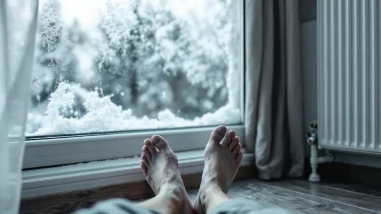 Ho scoperto perché ho sempre i piedi freddi in casa, la spiegazione dell’esperto mi ha scioccato