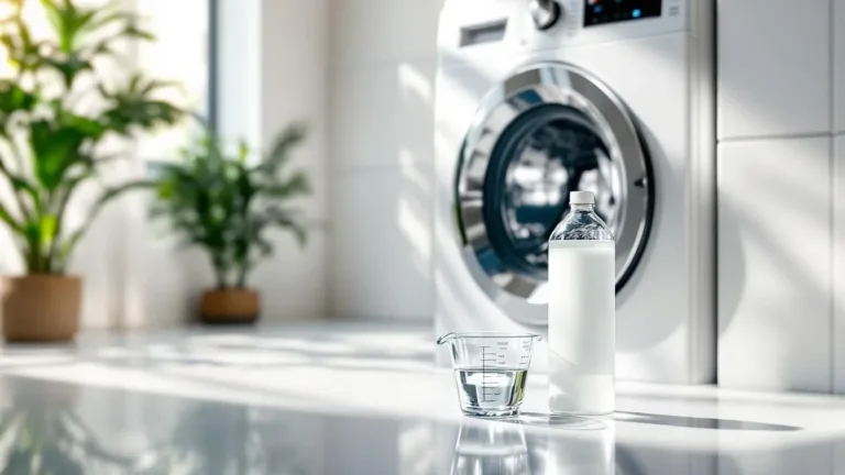 Né detersivo né ammorbidente, l’aceto bianco pulisce la lavatrice perfettamente