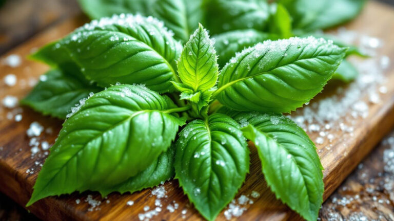 Né frigo né essiccazione, questo metodo congela il basilico perfettamente