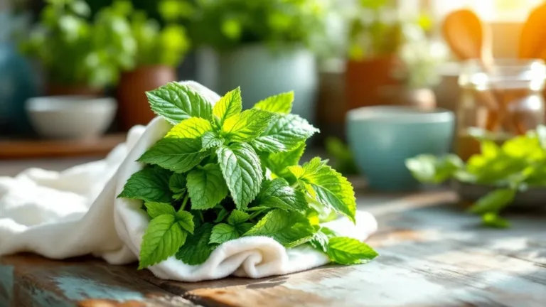 Né frigorifero né congelatore, questo metodo conserva la menta fresca per settimane