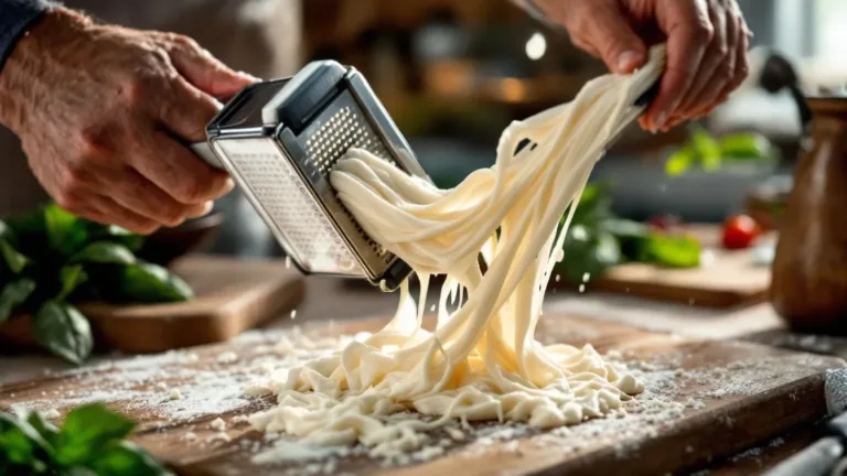 Né grattuggia speciale né forza, questo trucco grattugia il formaggio molle perfettamente