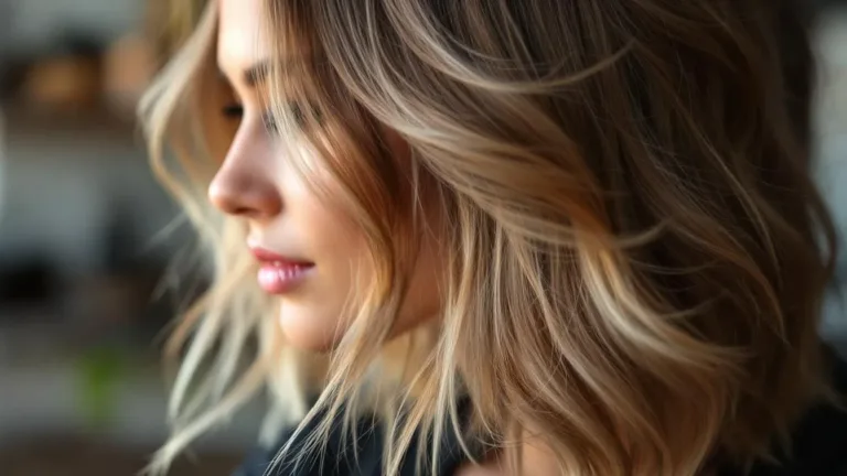 Né lungo né corto, questo taglio scalato sfoltito è perfetto per i capelli medi