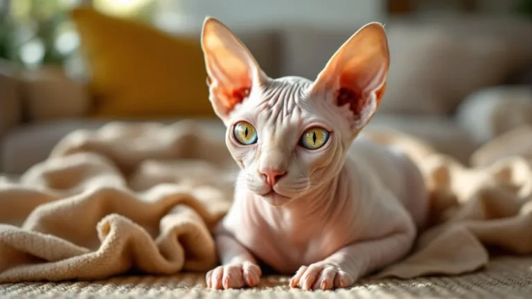Né persiano né maine coon, questo gatto sphynx conquista tutti senza pelo