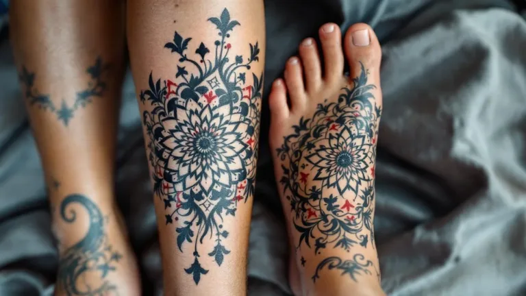 Né polso né spalla, questi tatuaggi su avambracci e piedi sono perfetti