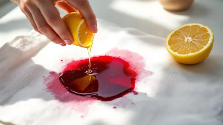 Né sale né limone, questo metodo elimina le macchie di vino rosso istantaneamente