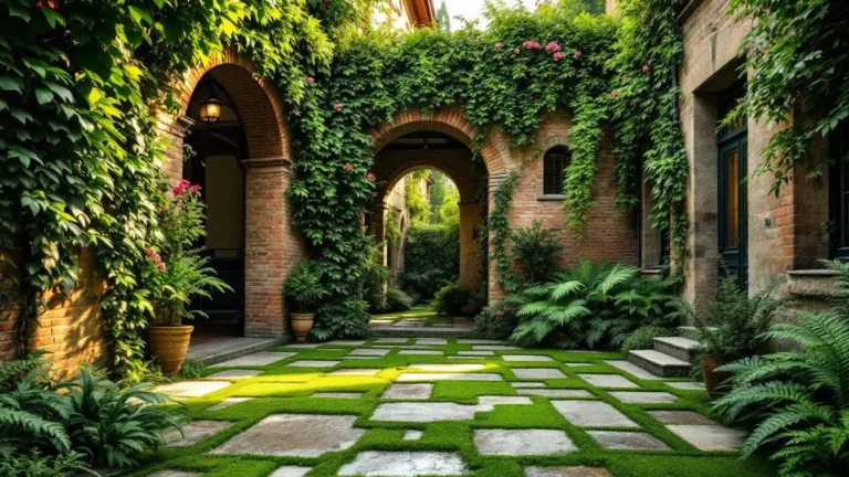 Né vasi né aiuole, questa idea trasforma il cortile in giardino perfetto