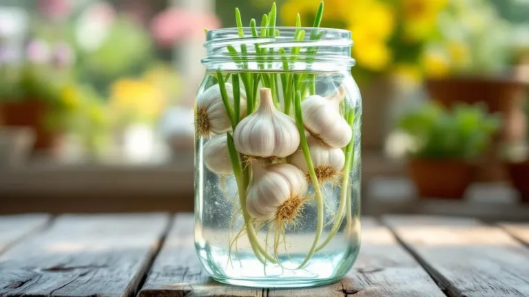 Perché dovresti piantare l’aglio nell’acqua per il tuo orto