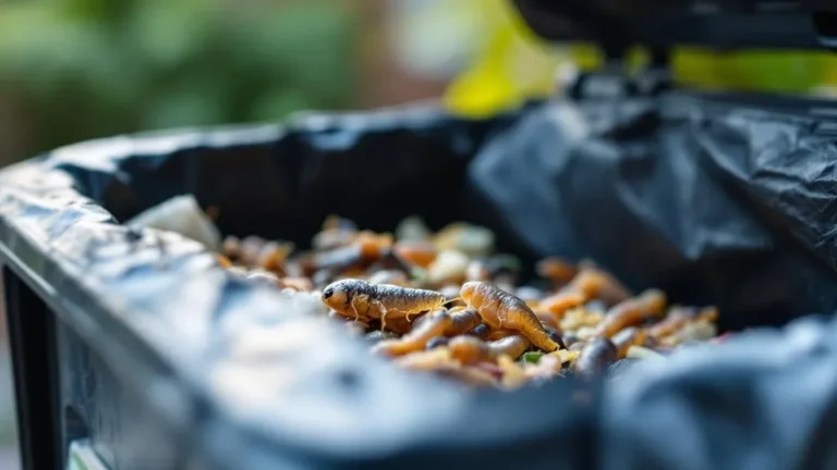 Perché i vermi compaiono nella spazzatura e come eliminarli