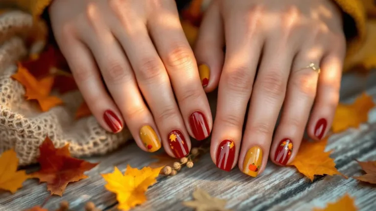 Perché la nail art autunnale per mani e piedi sta spopolando ovunque