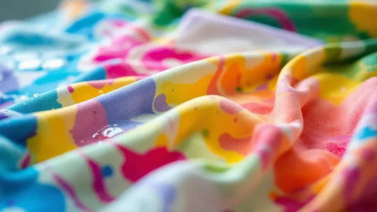 Perché la pittura sui vestiti non va via con il lavaggio normale