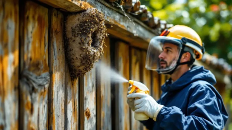 Un disinfestatore rivela perché l’aceto bianco elimina i nidi di vespe in 24 ore