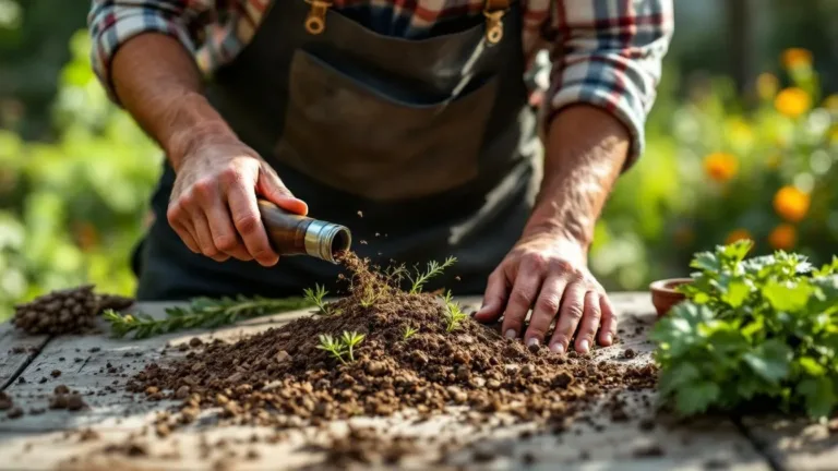 Un giardiniere rivela come fare diserbante con aceto bianco e sale grosso