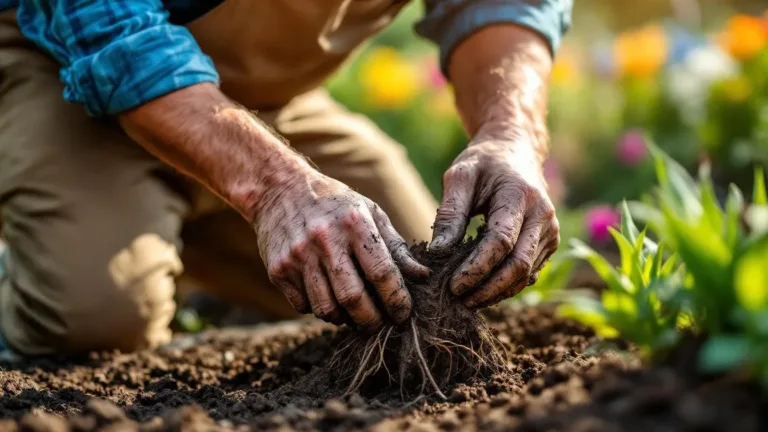 Un giardiniere rivela come moltiplicare le emerocalli dividendo le radici