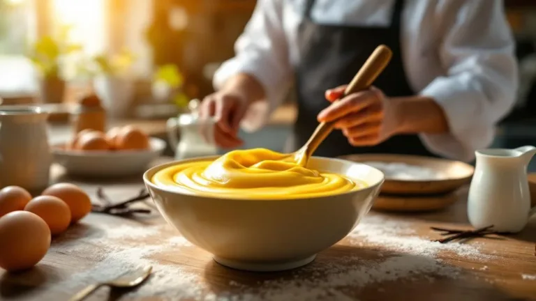 Un pasticcere rivela il segreto per una crema pasticcera sempre perfetta
